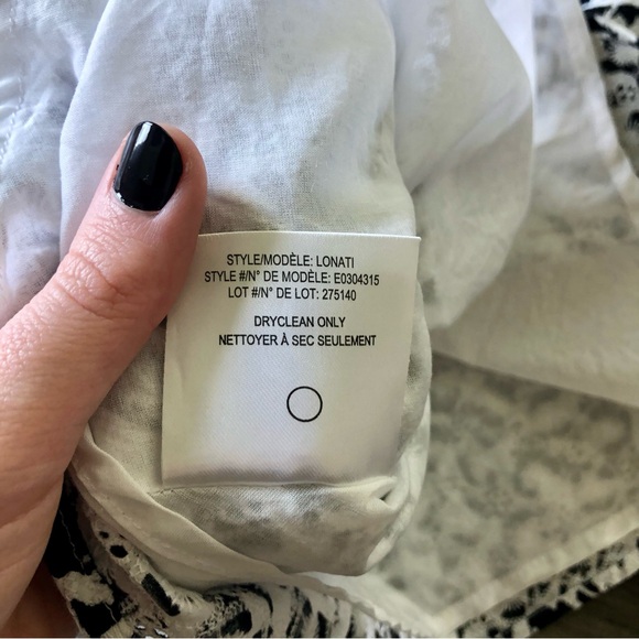 ❤️ LAST DAY Theory 'Lonati Pescara' Eyelet A-Line Mini Skirt - Picture 8 of 10